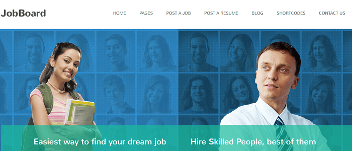 JobBoard - Responsive Job & Resume Market WordPress Theme
