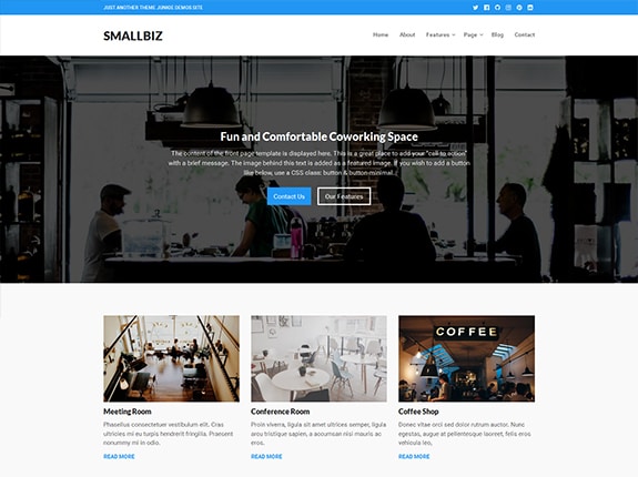 Smallbiz WordPress Theme