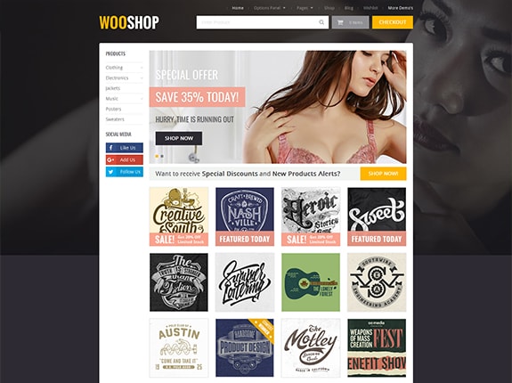 WooShop WordPress Theme