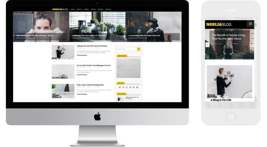 Nobila Free WordPress Theme