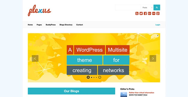 Plexus BoddyPress Theme