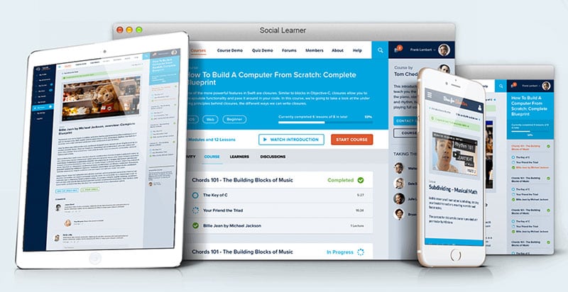 Social Learner ByddyPress Theme