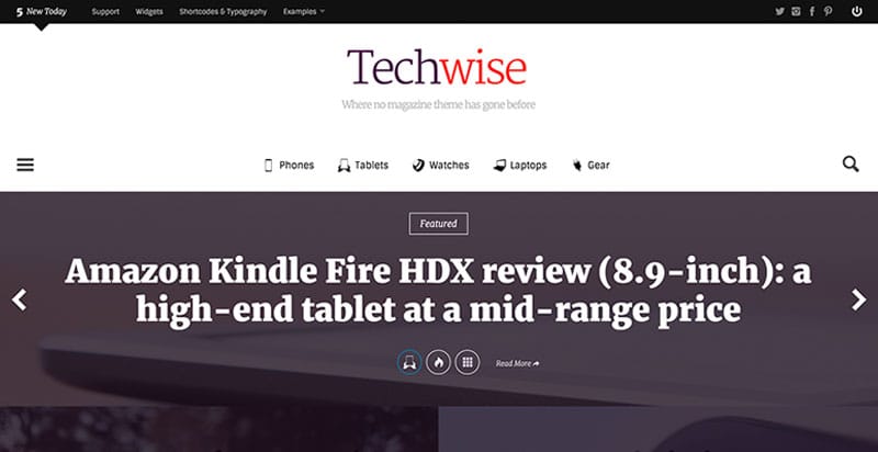 TechWise WordPress BuddyPress Theme