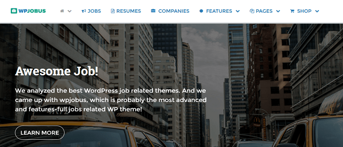 WPJobus - Job Board and Resumes WordPress Theme