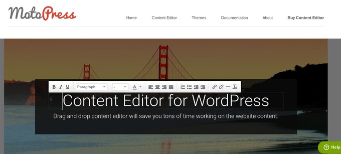 MotoPress Content Editor for WordPress
