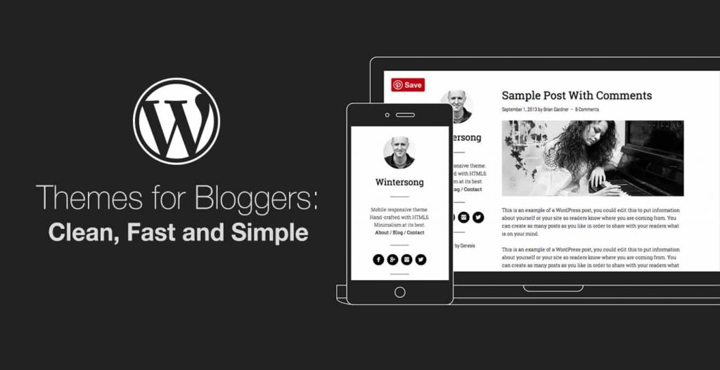 WordPress Themes for Bloggers