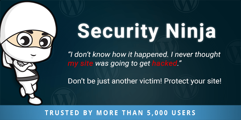 Security Ninja plugin