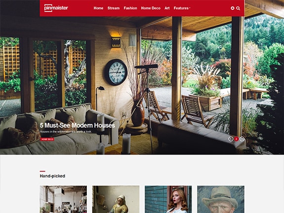 Pinmaister WP Theme