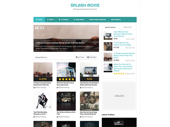 Splash - SEO Optimised WordPress Theme