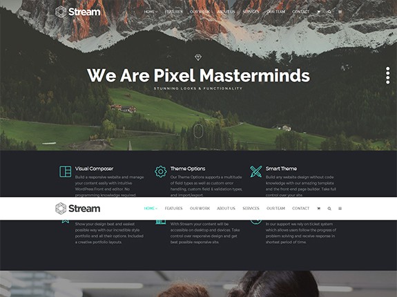 Stream WordPress Theme