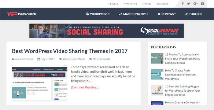 Best WordPress Video Sharing Themes