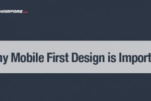 Mobile first design