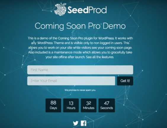 SeedProd - WordPress Coming Soon Plugin