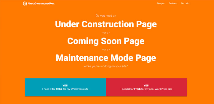 Under Construction Page