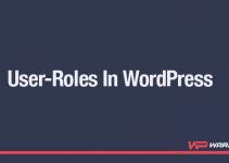 User roles in WordPress
