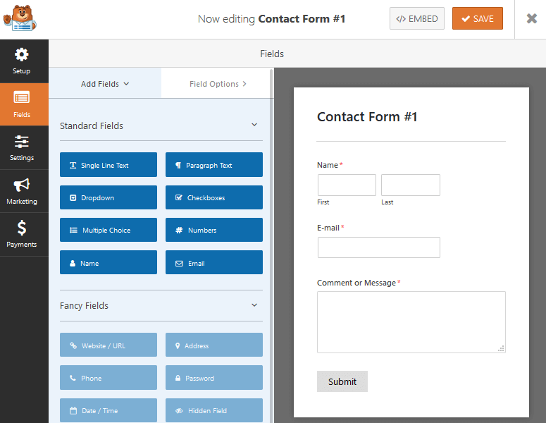 WPForms - Drag & Drop Form Builder