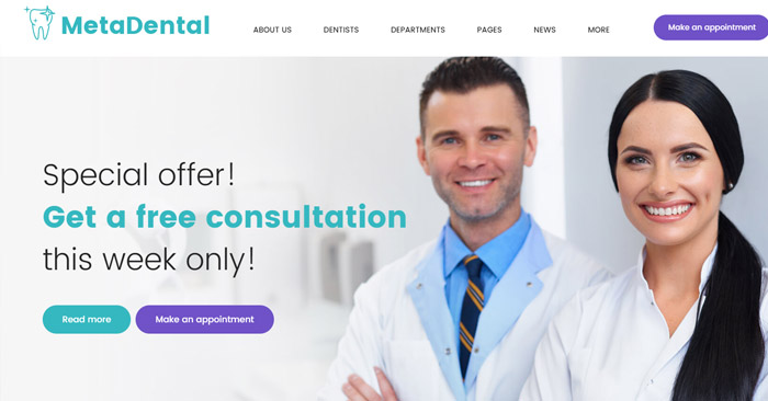 Private Dental Clinic Responsive WordPress Theme