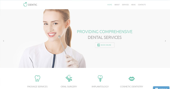 White Smile WordPress Theme