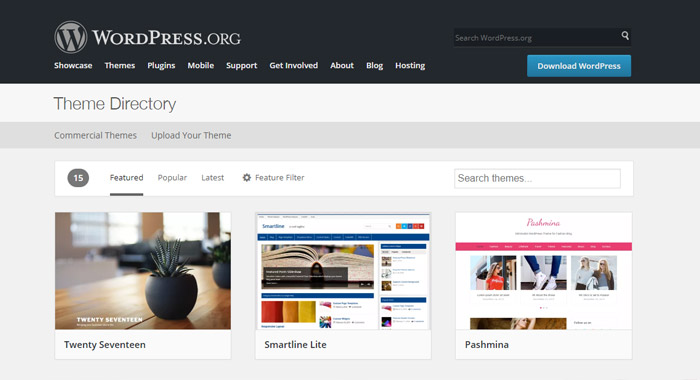 WordPress Theme Directory