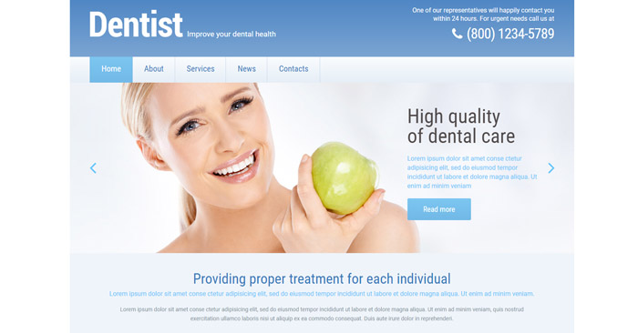 Your Dental Health Responsive WordPress Theme