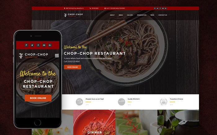 Asian Restaurant WordPress Theme