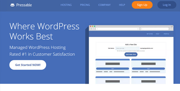 Pressable WordPress Hosting