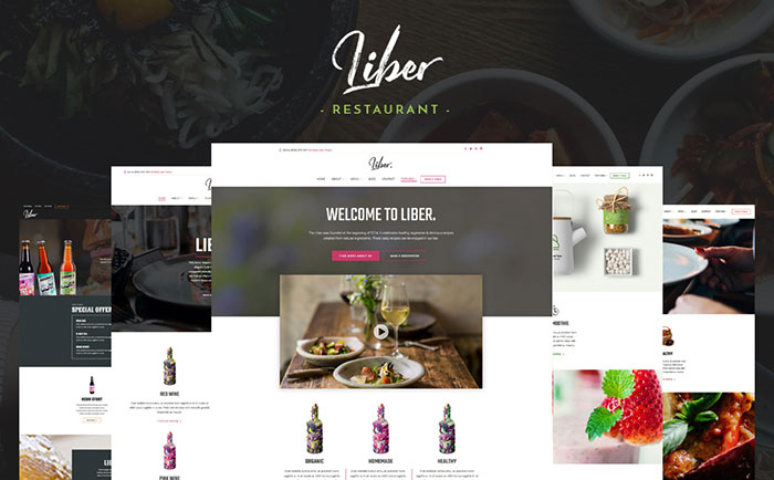 Restaurant & Bar WordPress Theme