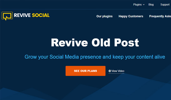 Revive Old Post WordPress Plugin