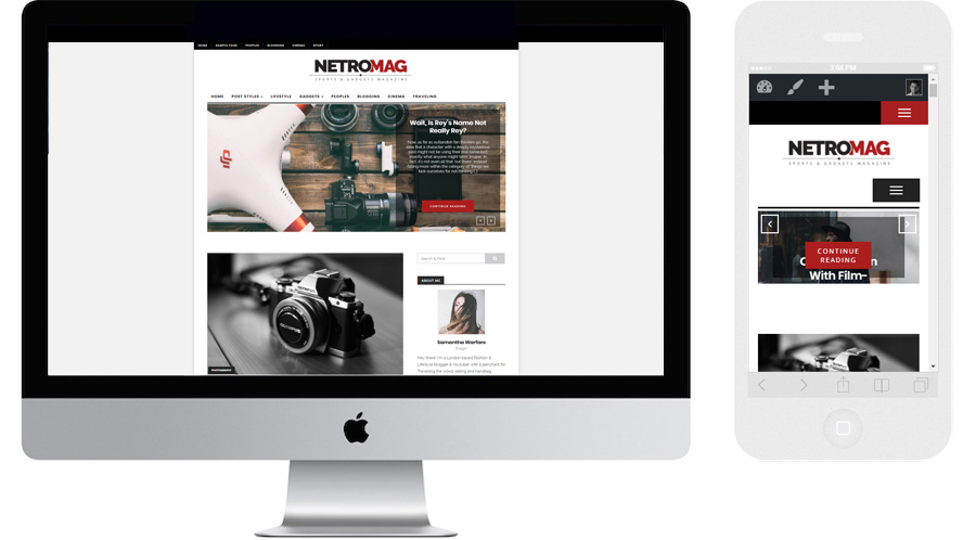 NetroMag Free WordPress Theme