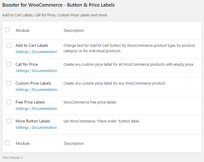 Booster for WooCommerce