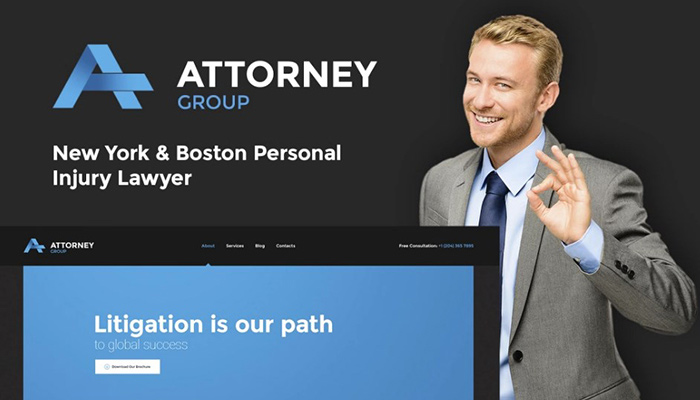 Law Company WordPress Theme