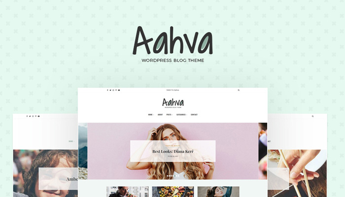 Aahva - Blogging WordPress Theme