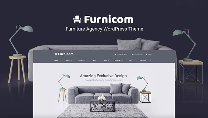 Furnicorn - Interior Design WordPress Theme