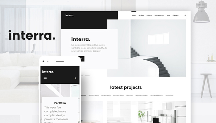 Interra - Interior Design WordPress Theme