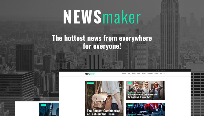 NEWSmaker WordPress Theme