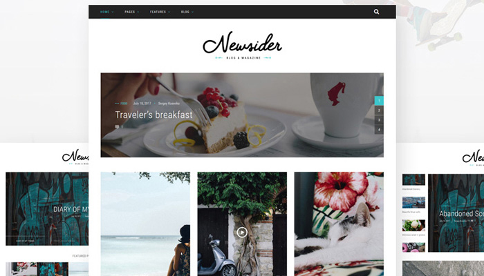 Newsider - Clean Magazine WordPress Theme