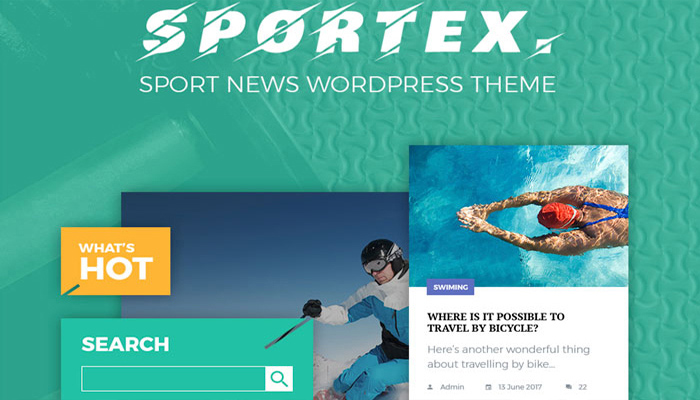 Sportex - Sports WordPress Theme