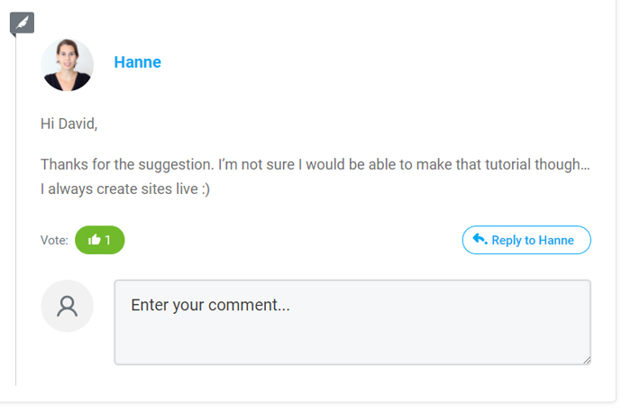 Thrive Comments - improves interaction and makes user engagement more fun
