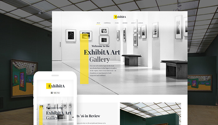 Art Museum WordPress Theme