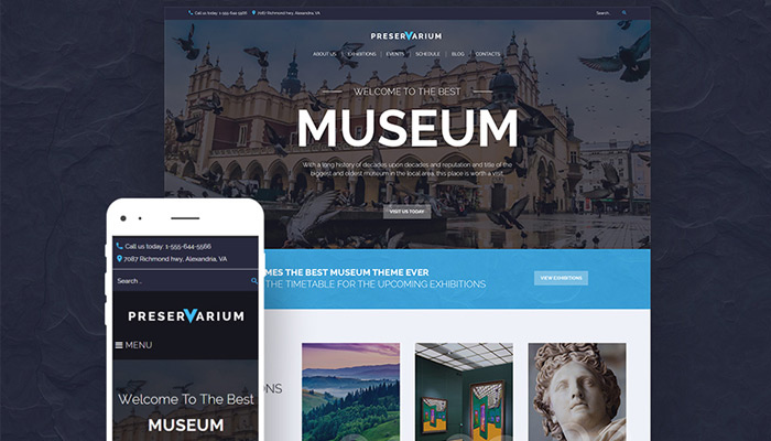 Museum WP Theme