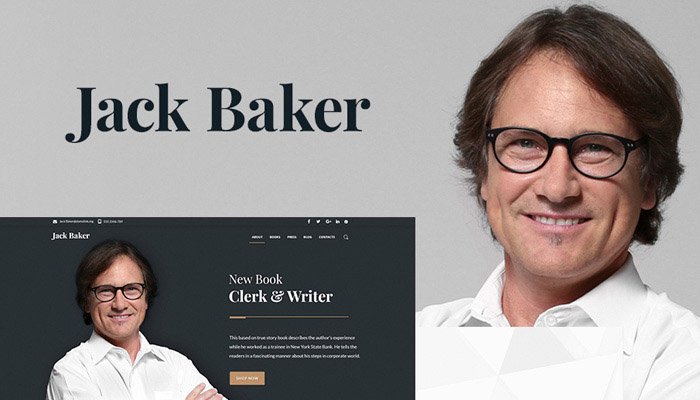 Writer’s Professional WordPress Template