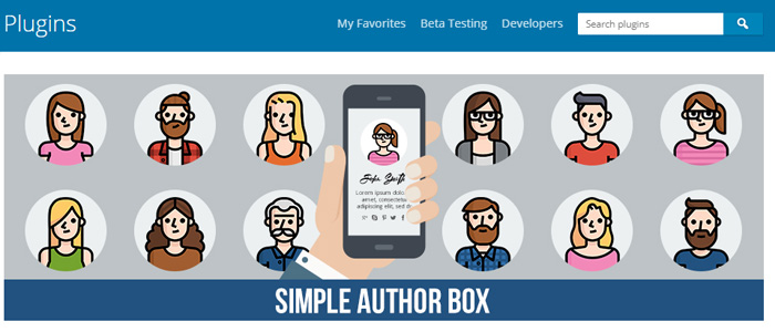 Simple Author Box