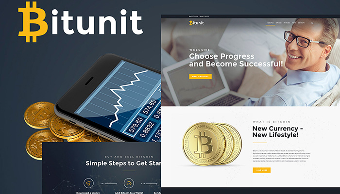 Bitcoin WordPress Template