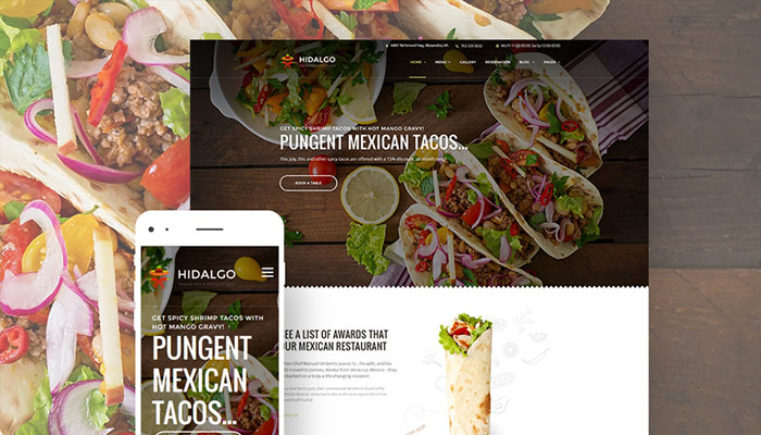 Hidalgo Restaurant Theme