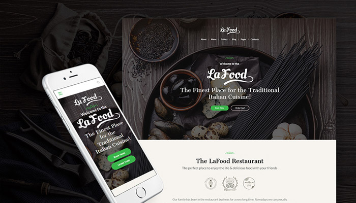 La Food Restaurant Theme