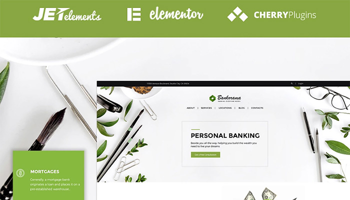 Personal Banking WordPress Site